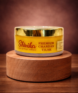 Shivika premium chandan tilak 70g for puja and rituals